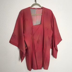 Vintage Genuine Japanese Short Kimono